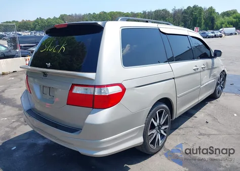 2007 Honda Odyssey Ex-L from USA, damaged, VIN 5FNRL38727B431341